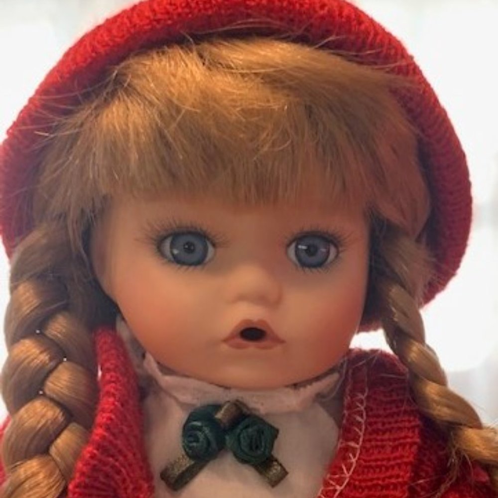 Seymour Mann Vintage Collectable NWT Christmas Twin Dolls - Picture 3 of 5